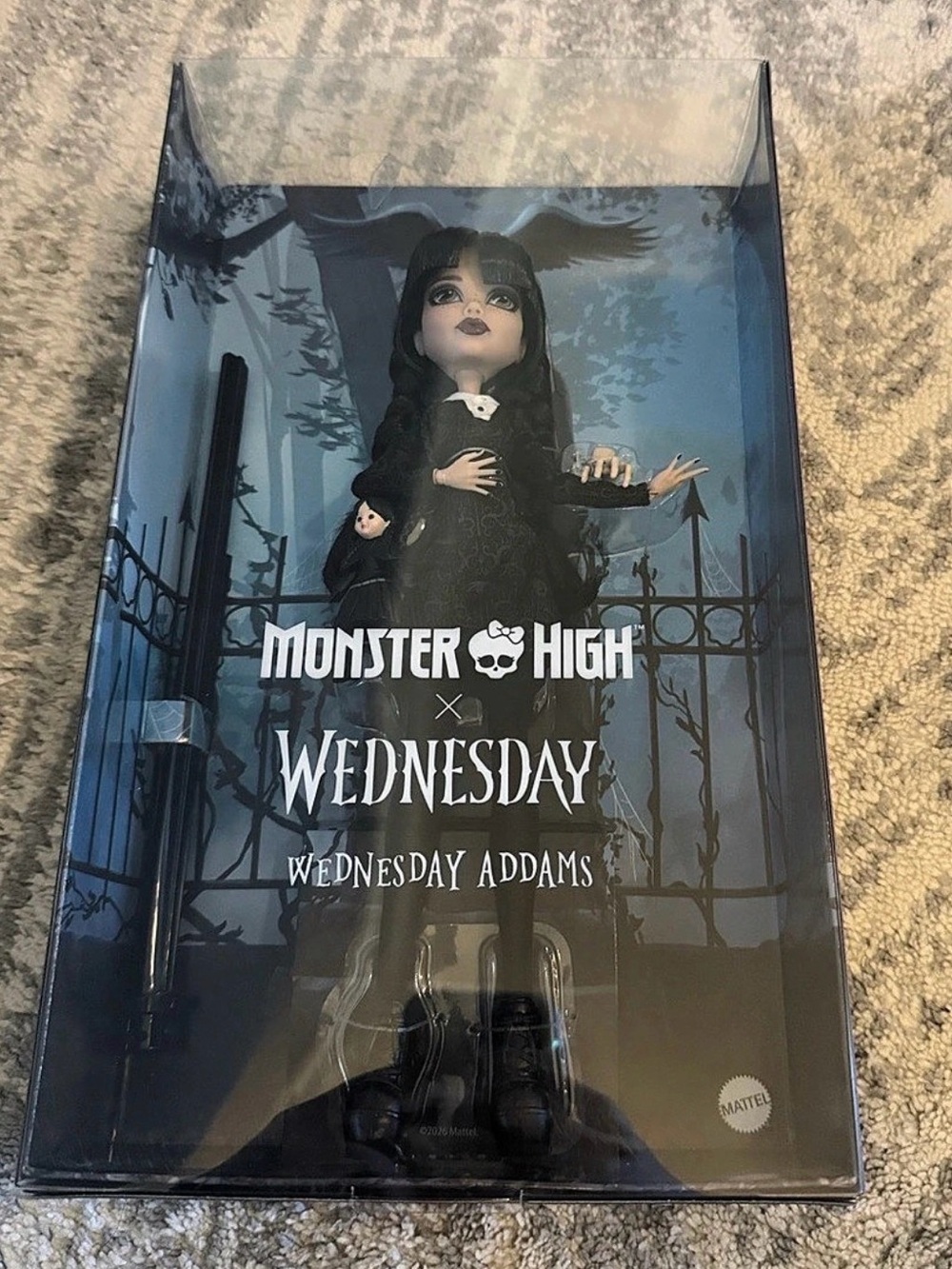 NIB Monster High x Wednesday ADDAMS Collector Doll 2026 Season 2 - Brand New NWT
